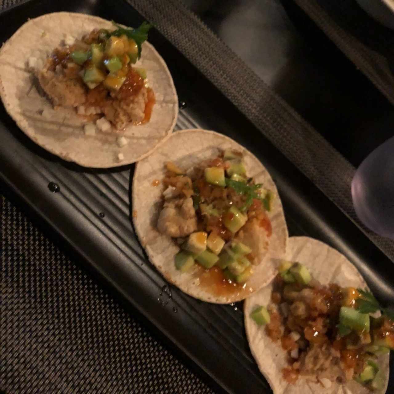 Vegan Chicharrón tacos