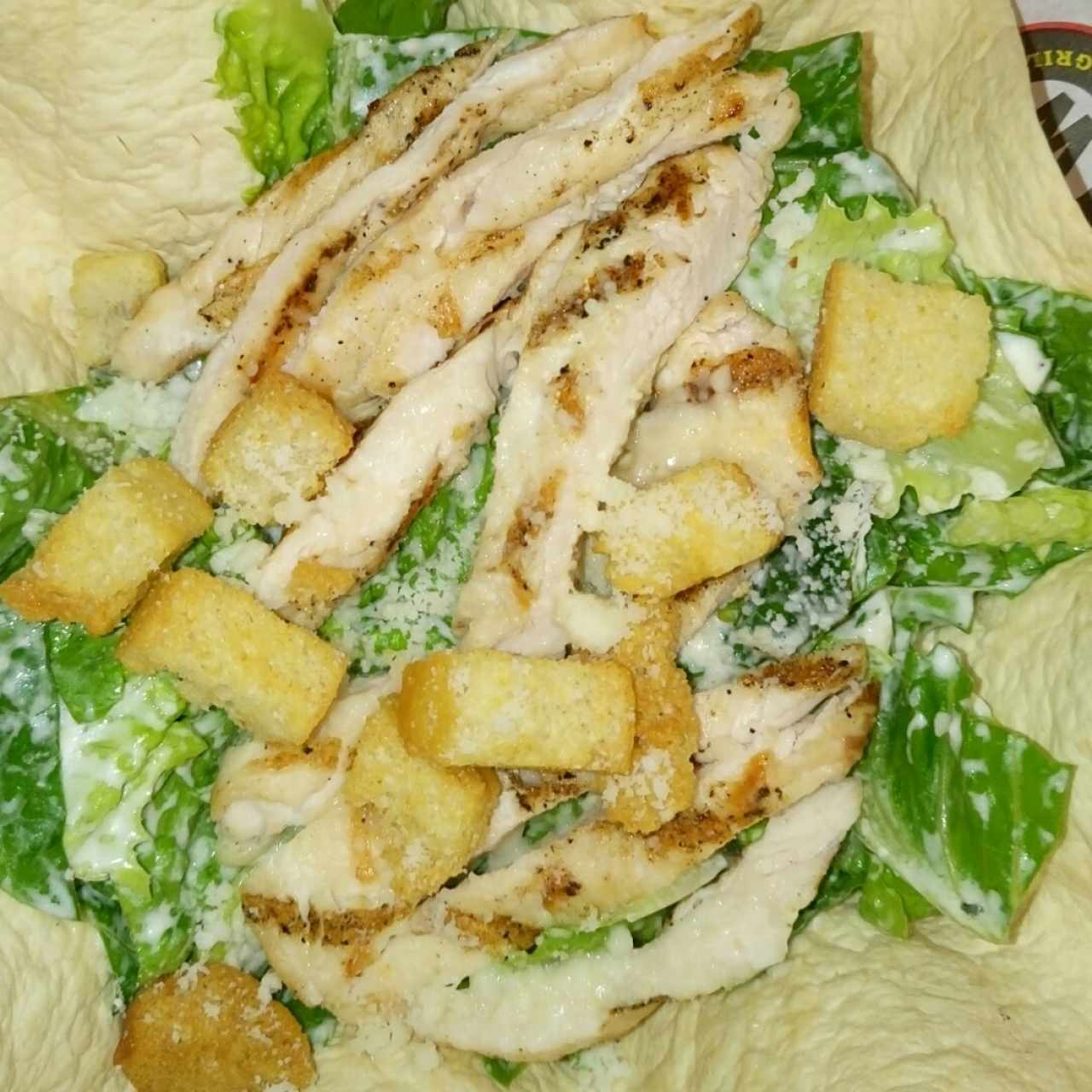 Chicken cesar salad