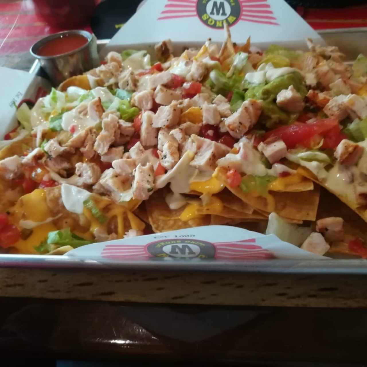 búfalo nachos