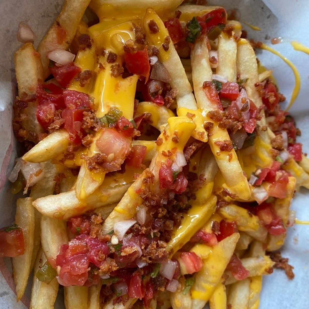 Cheese & Bacon Fries 