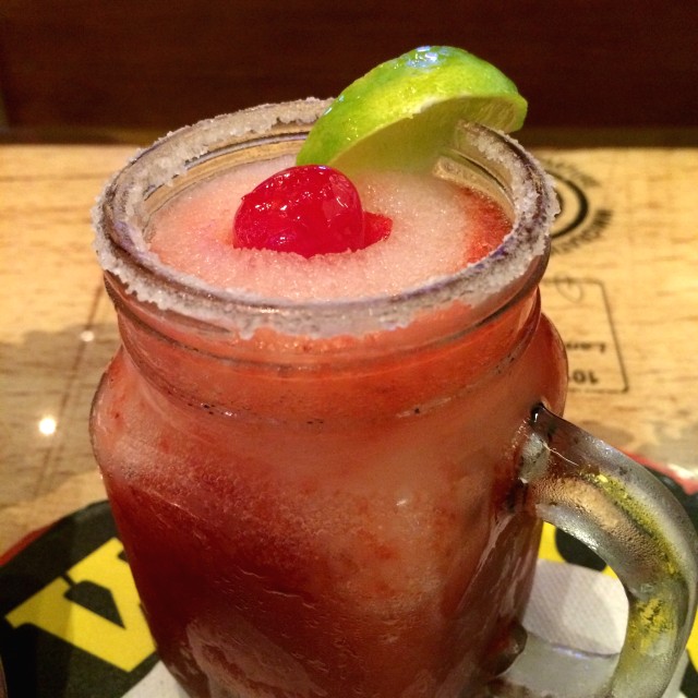 Flying strawberry margarita