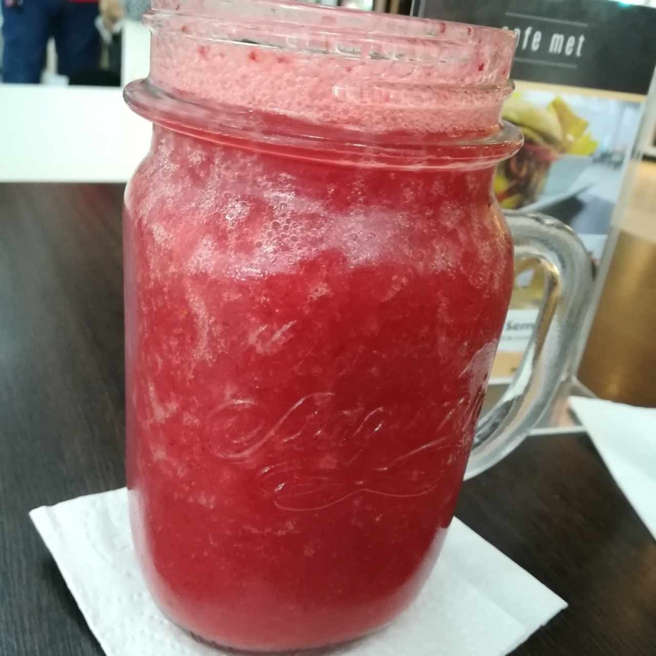 licuado de fresa 🍓