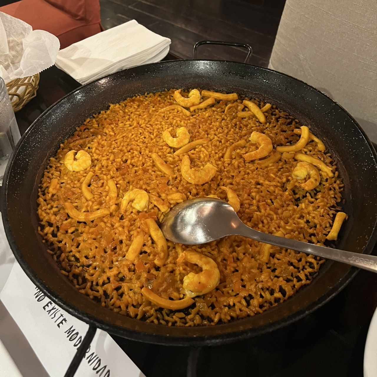 Arroz a-banda (paella de mariscos de Alicante)