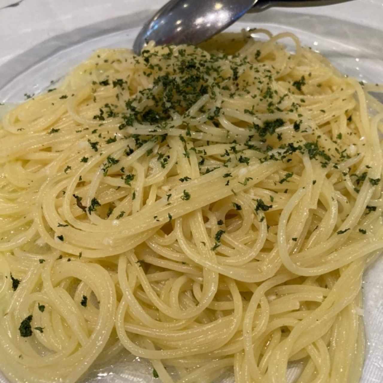  Spaguetti al Olio