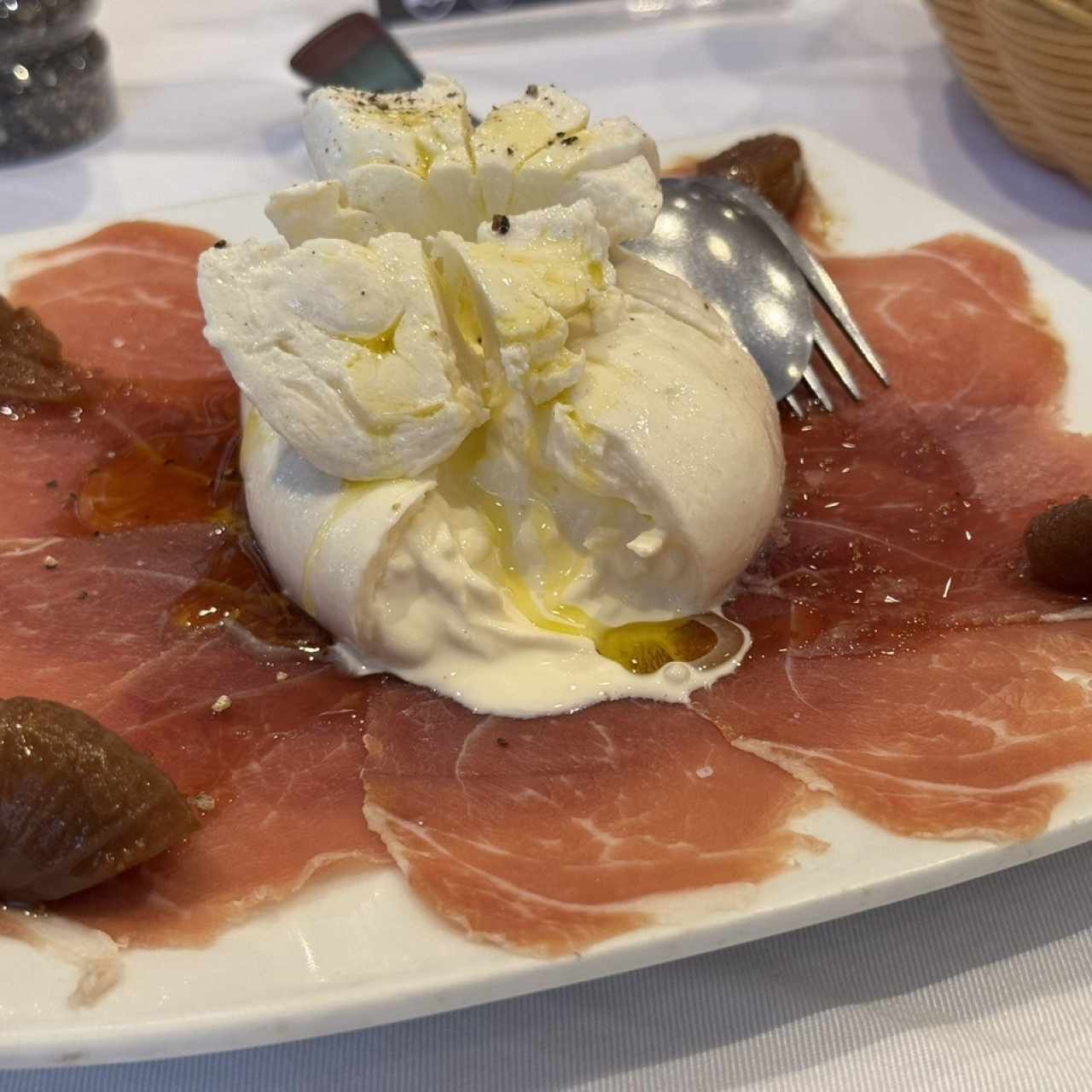 Prosciutto di Parma con Burrata