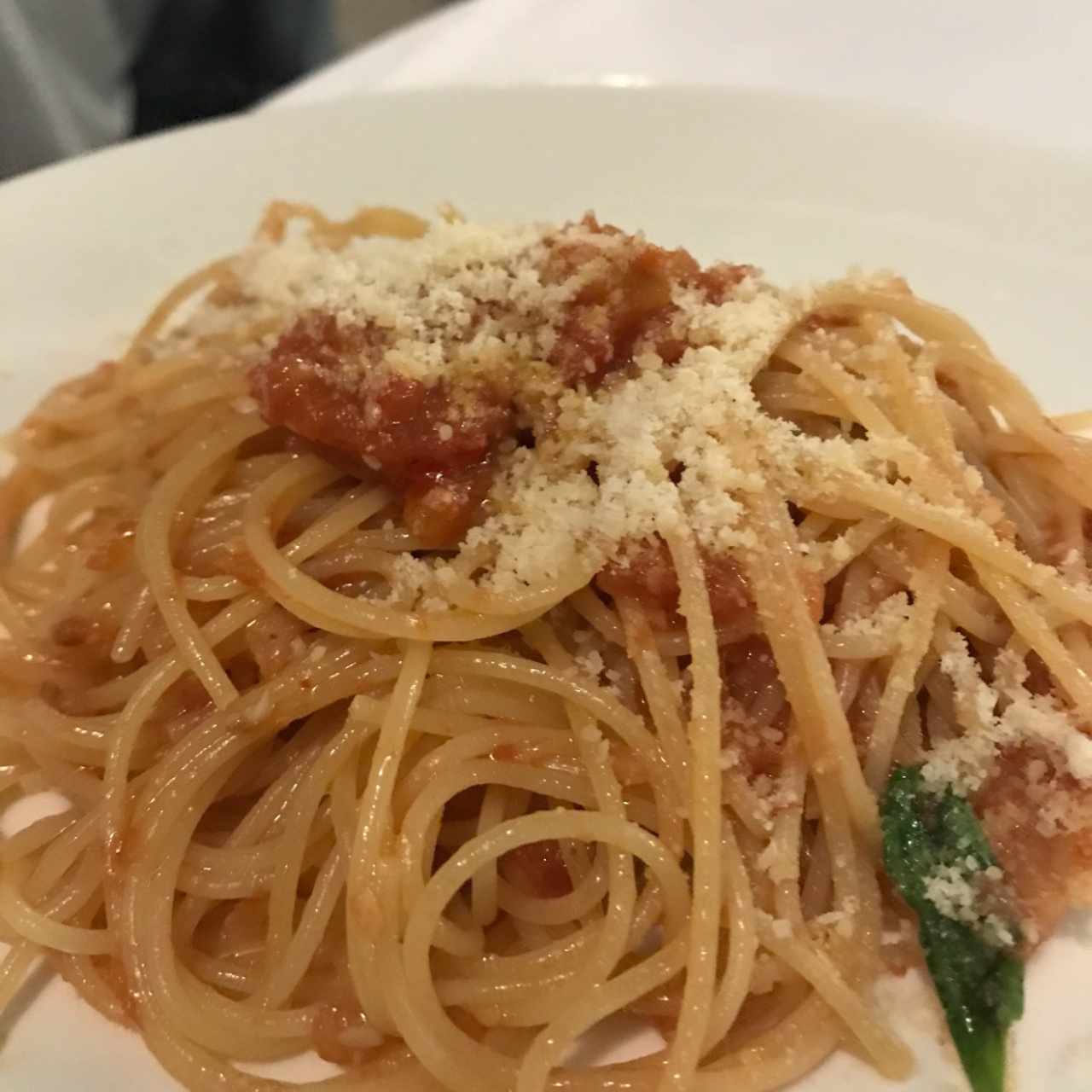 spaguettini alla arrabiata