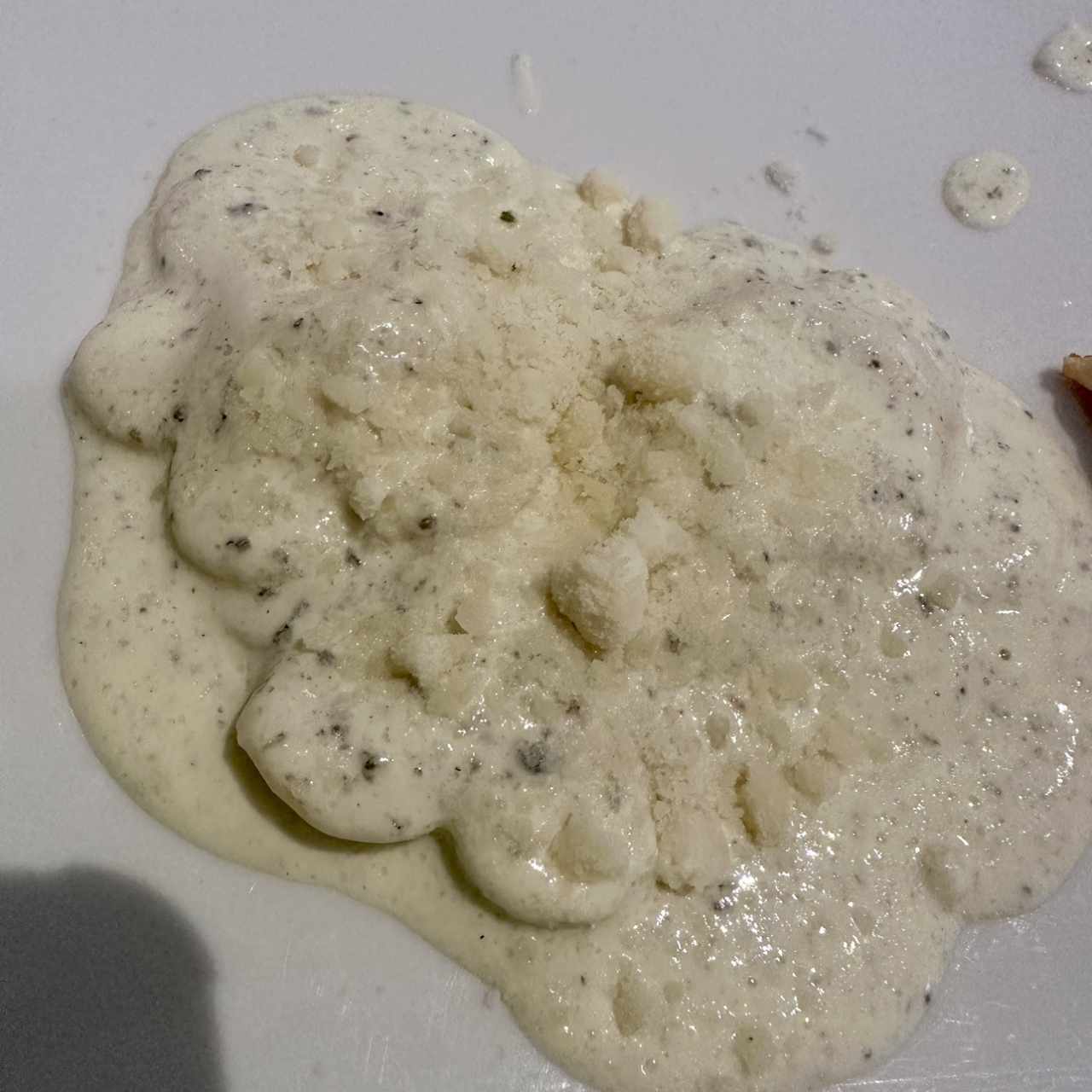 Pasta rellena de hongos