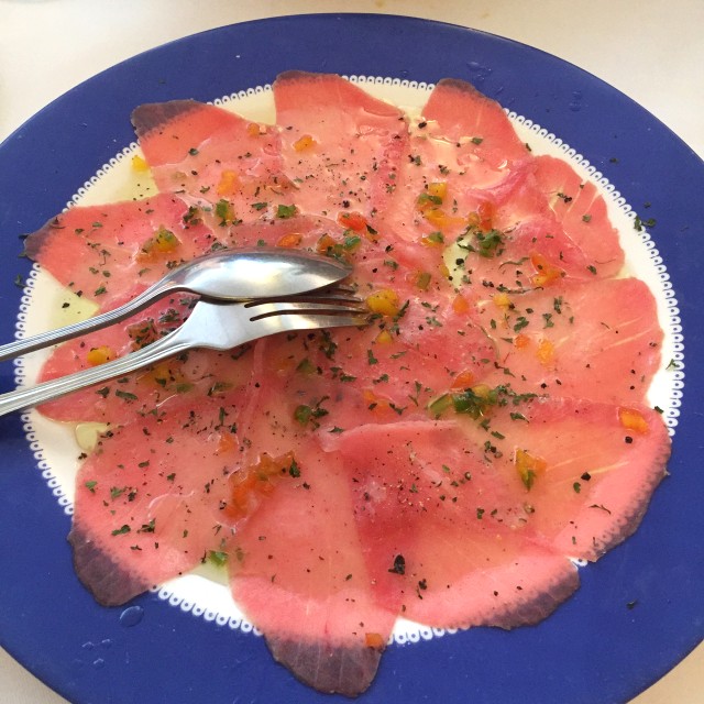 Carpaccio de Atún