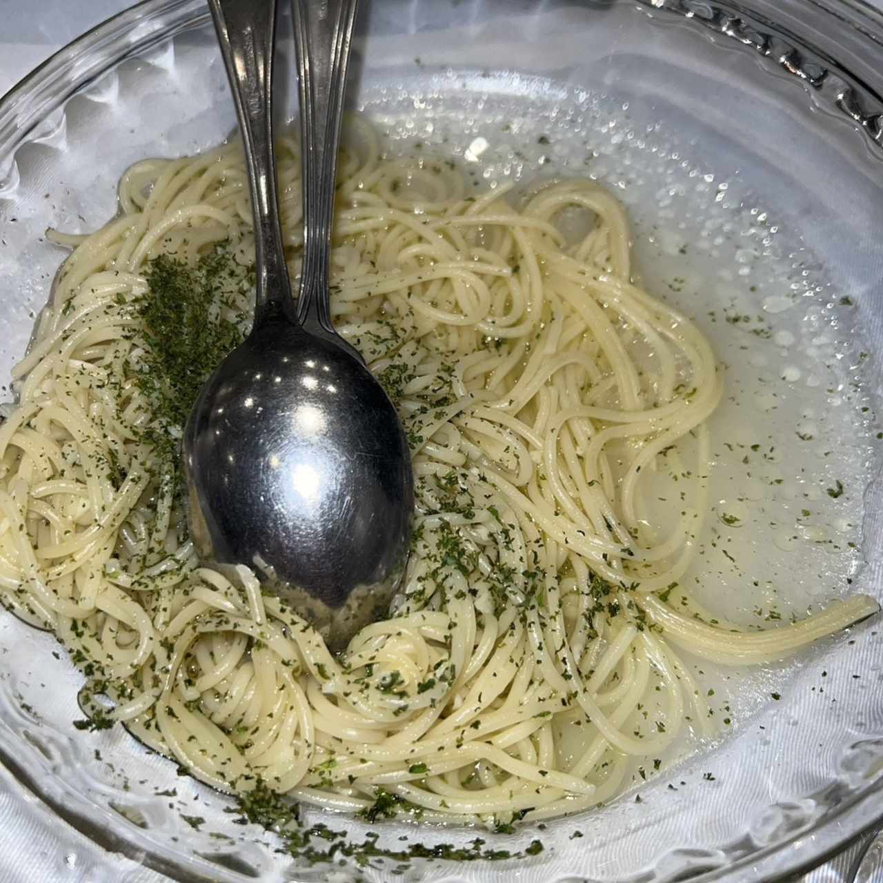Spaguetti al Olio 