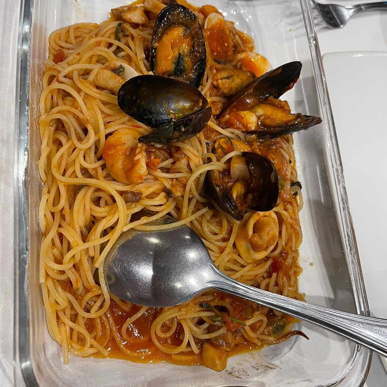 Spaghetti frutti de mare