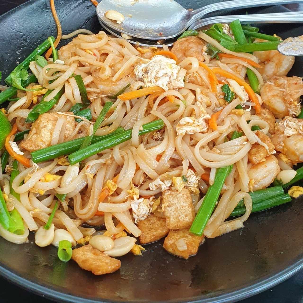 Pad Thai de Camarón