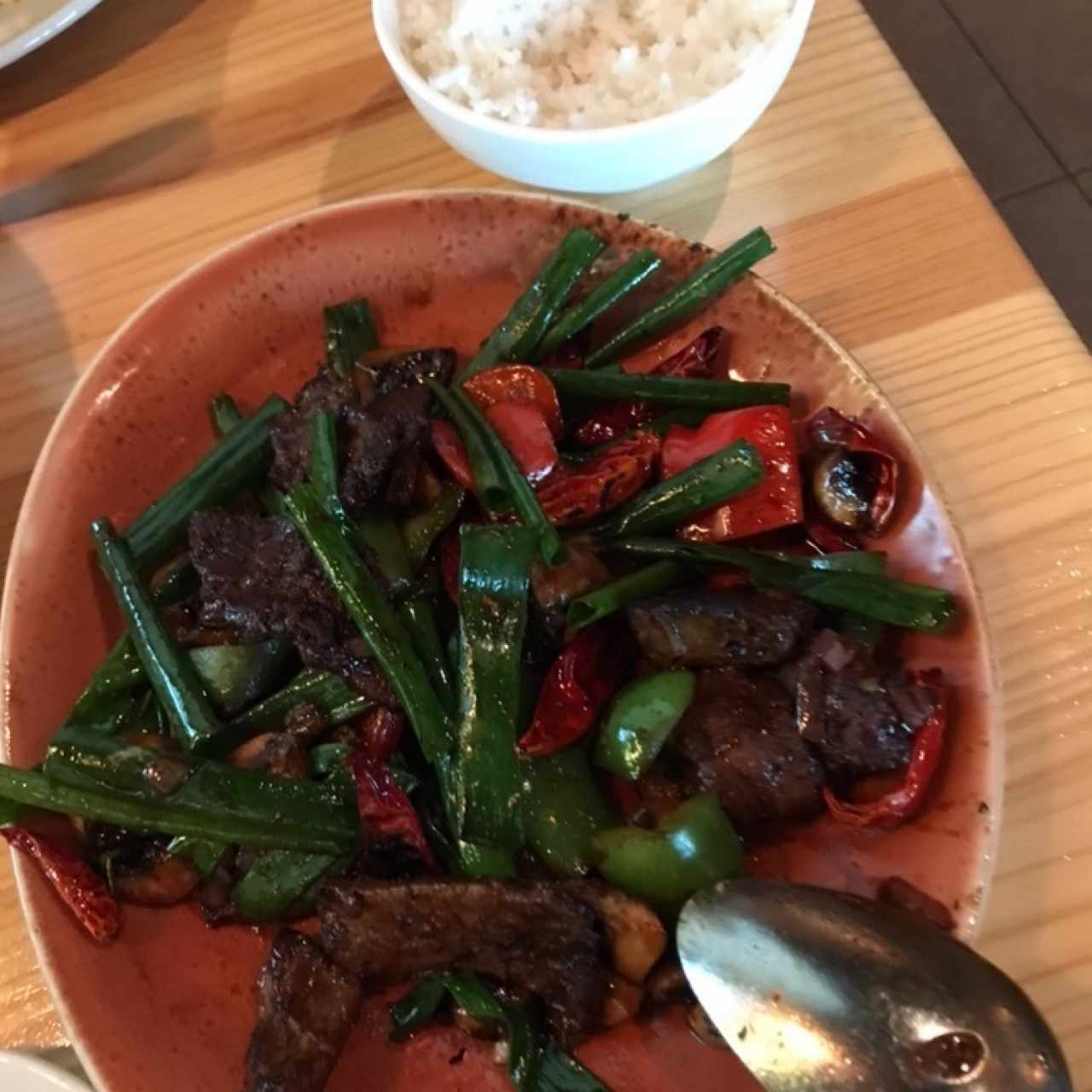wok charred beef