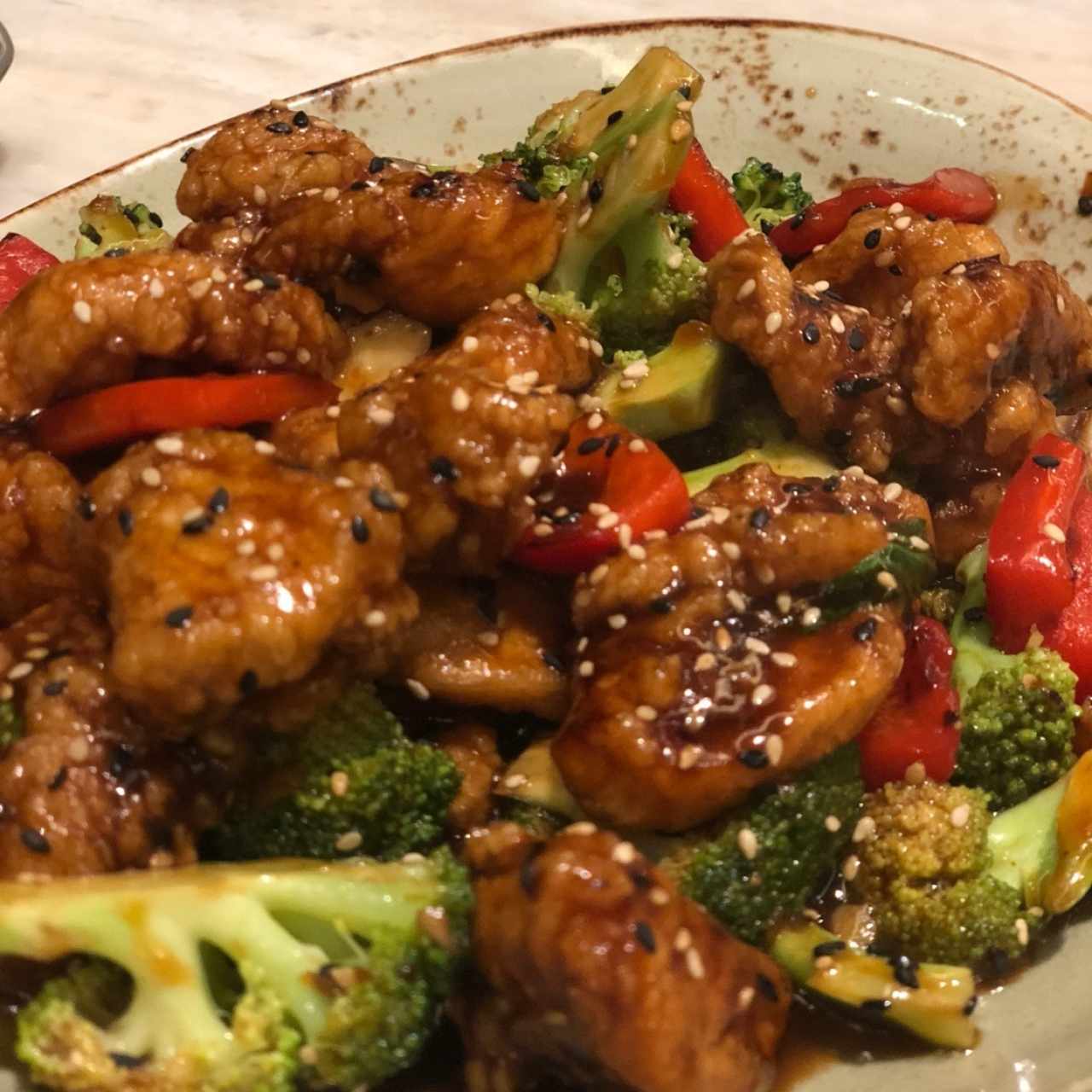 sesame chicken