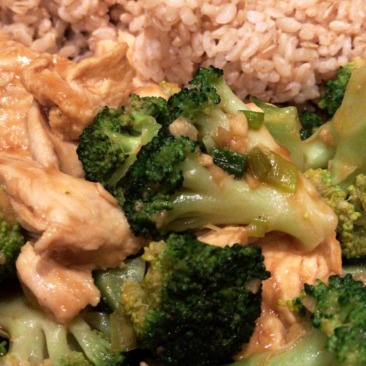 chicken with broccoli