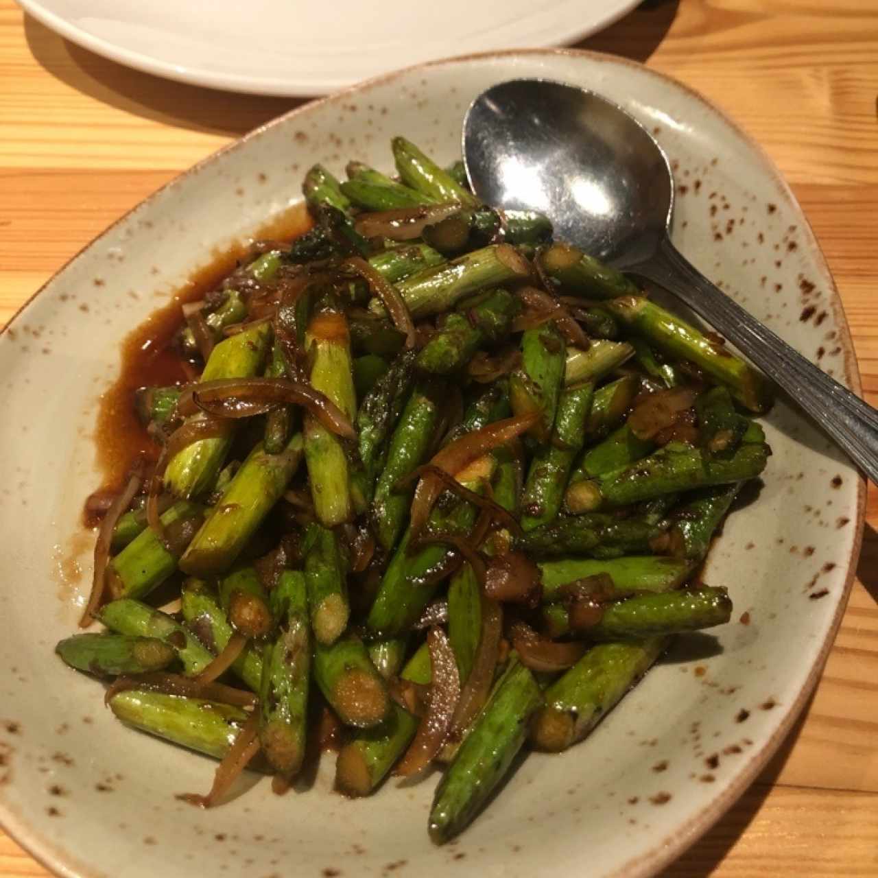 Sichuan style asparagus