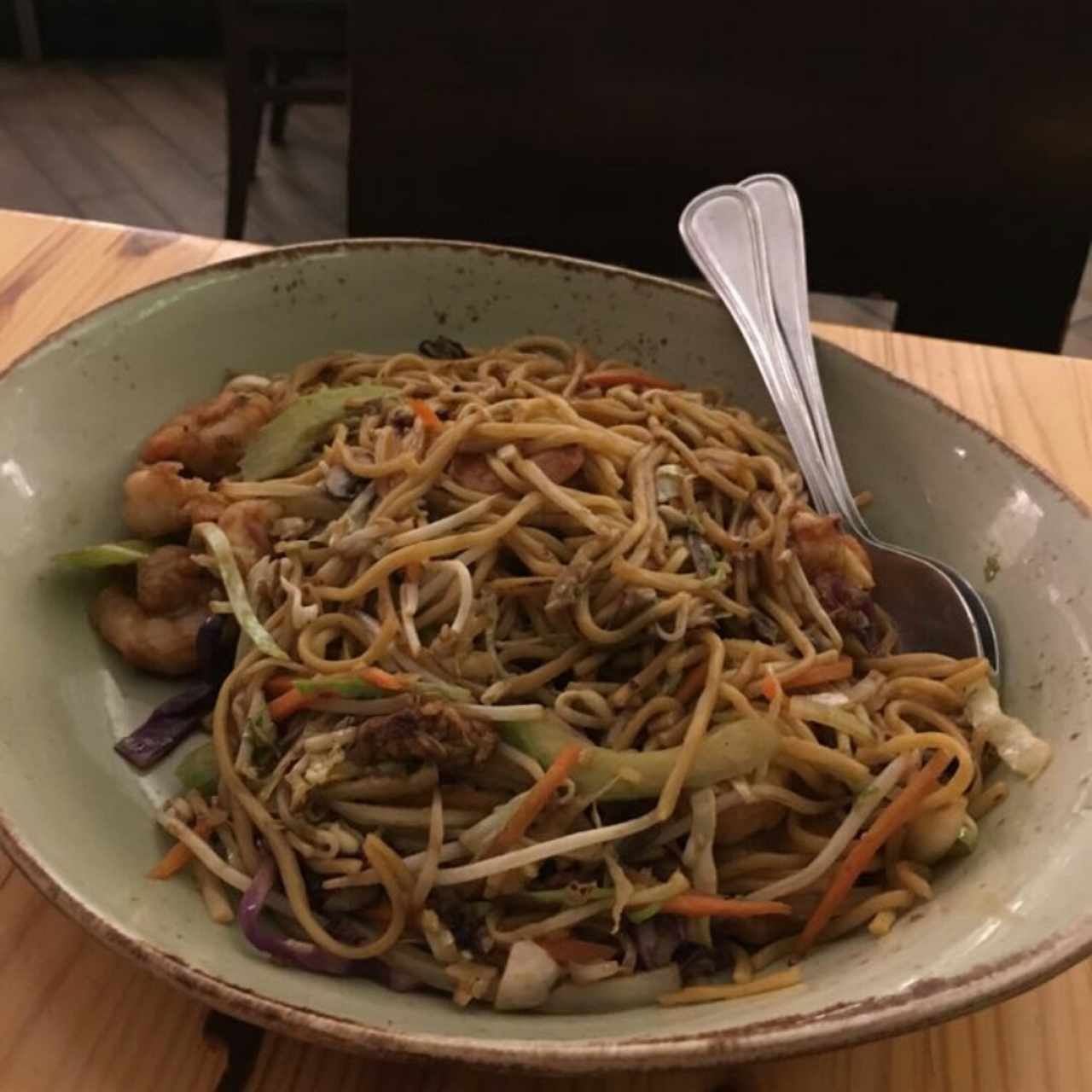 Lo Mein de Camarón