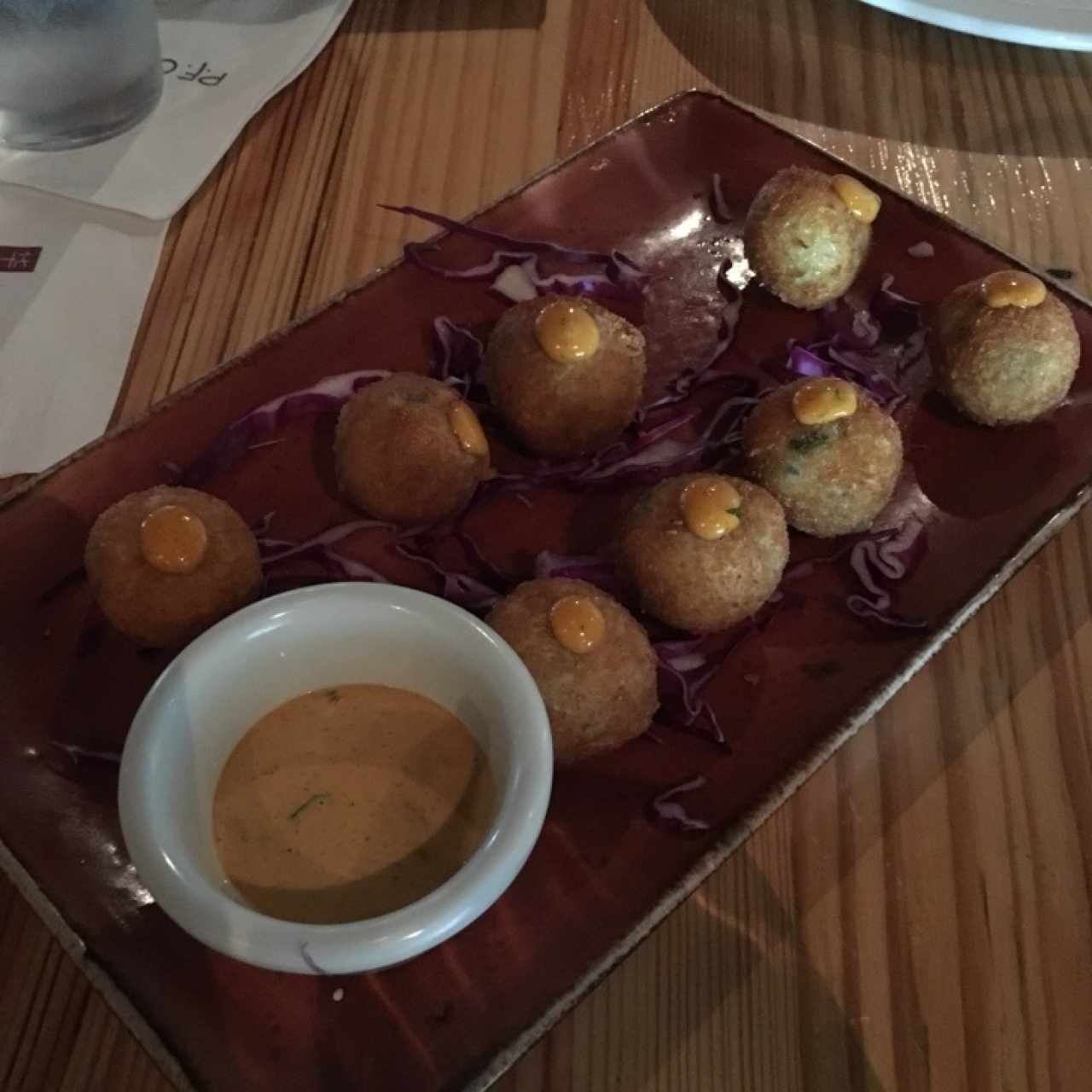 Croquetas de cangrejo