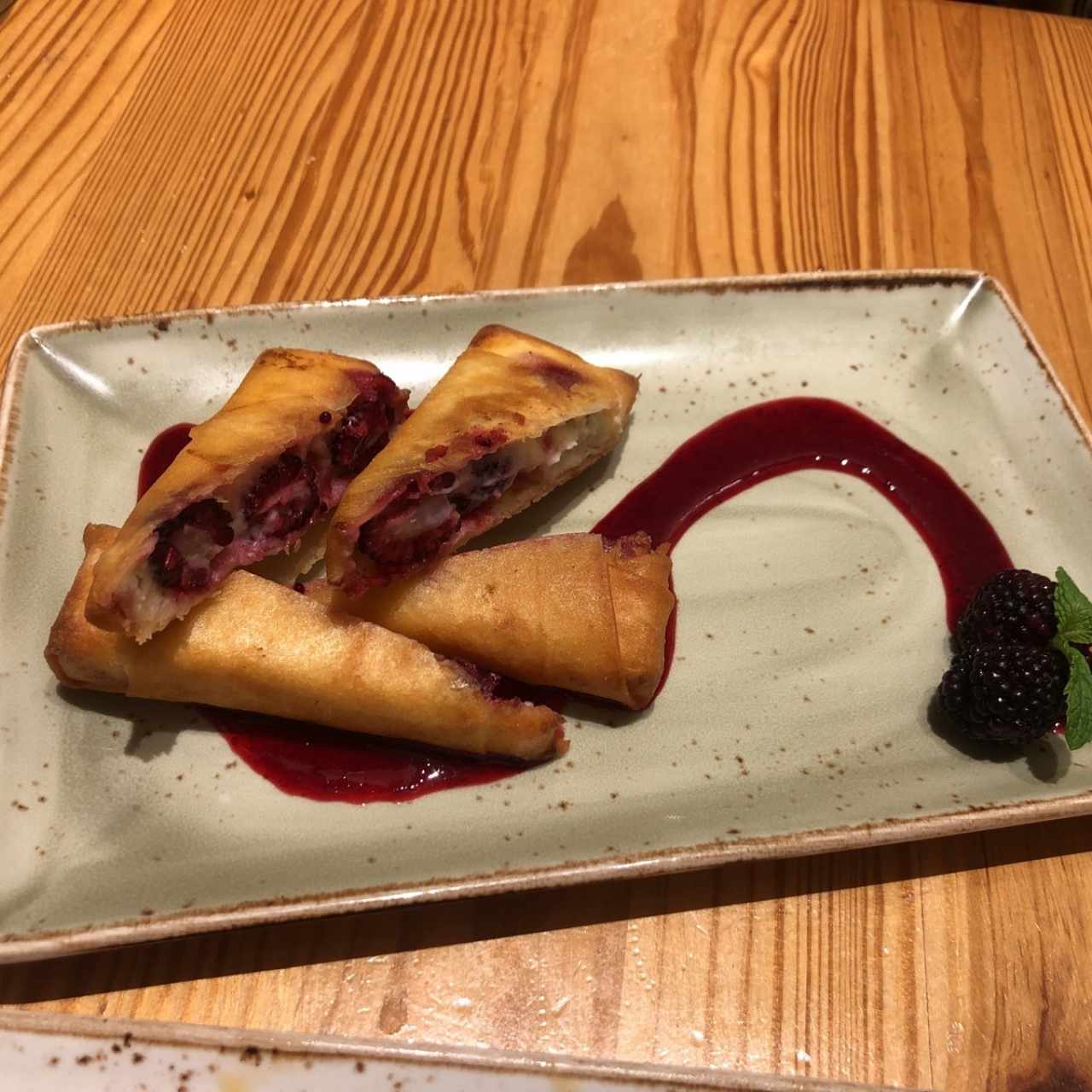 Blueberry pastry