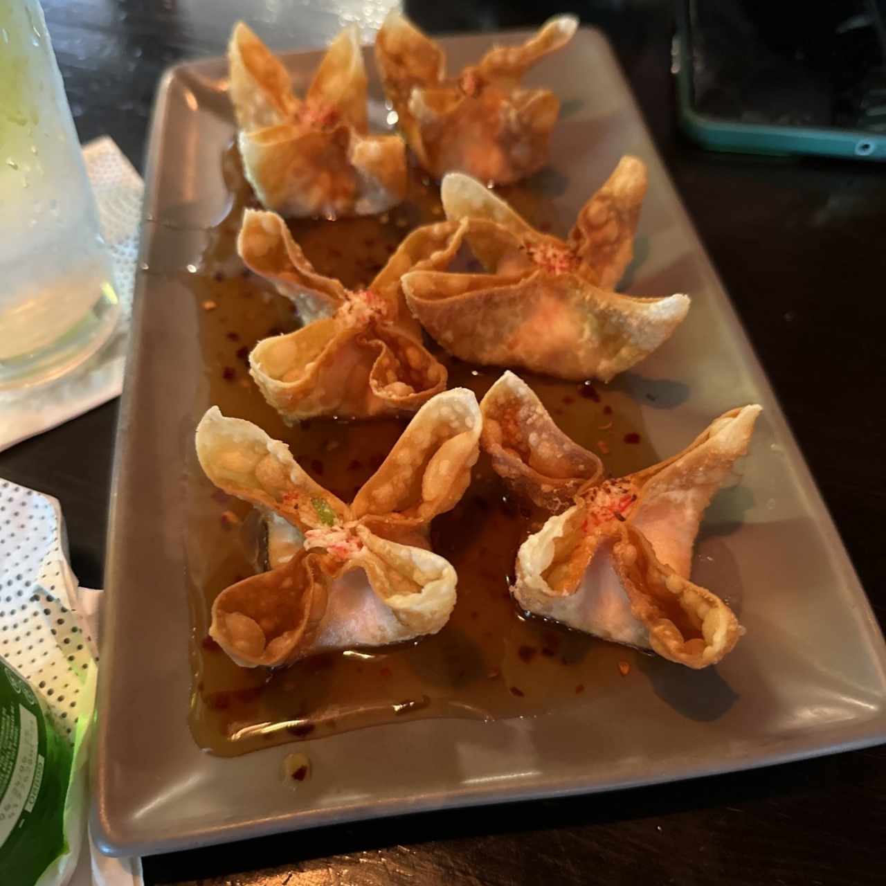 Hand -Folded Crab Wontons