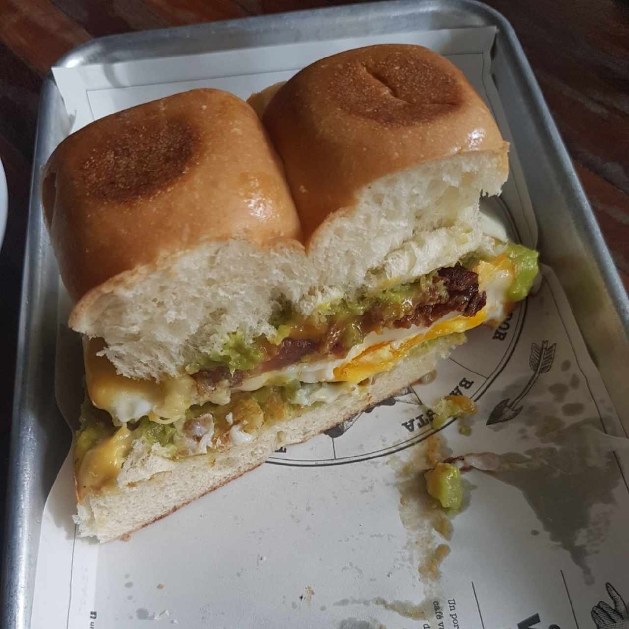 breakfast sandwich