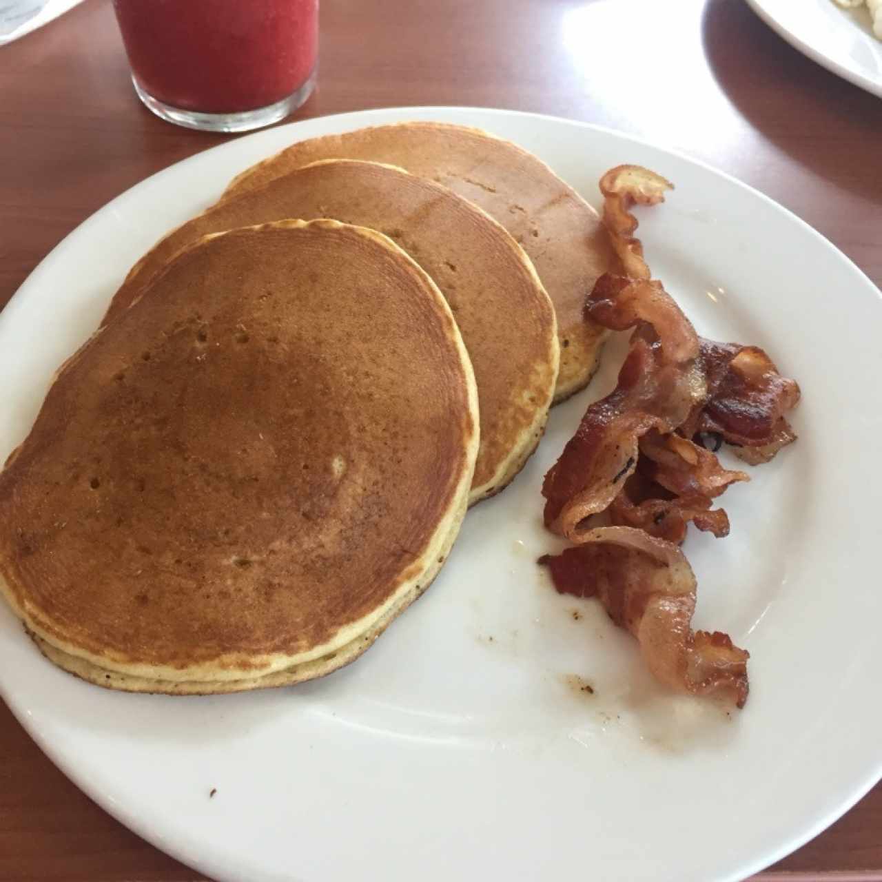 Pancake con bacon
