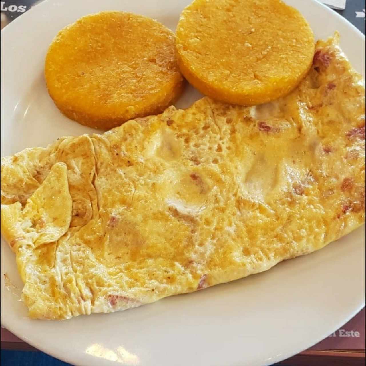 omelet con tortilla