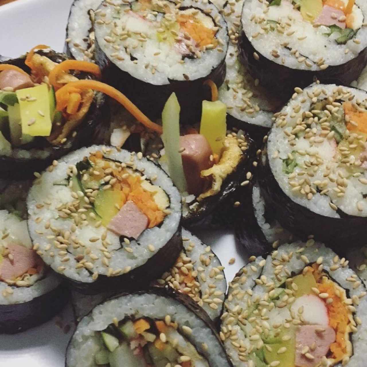 Kimbab (sushi coreano) 