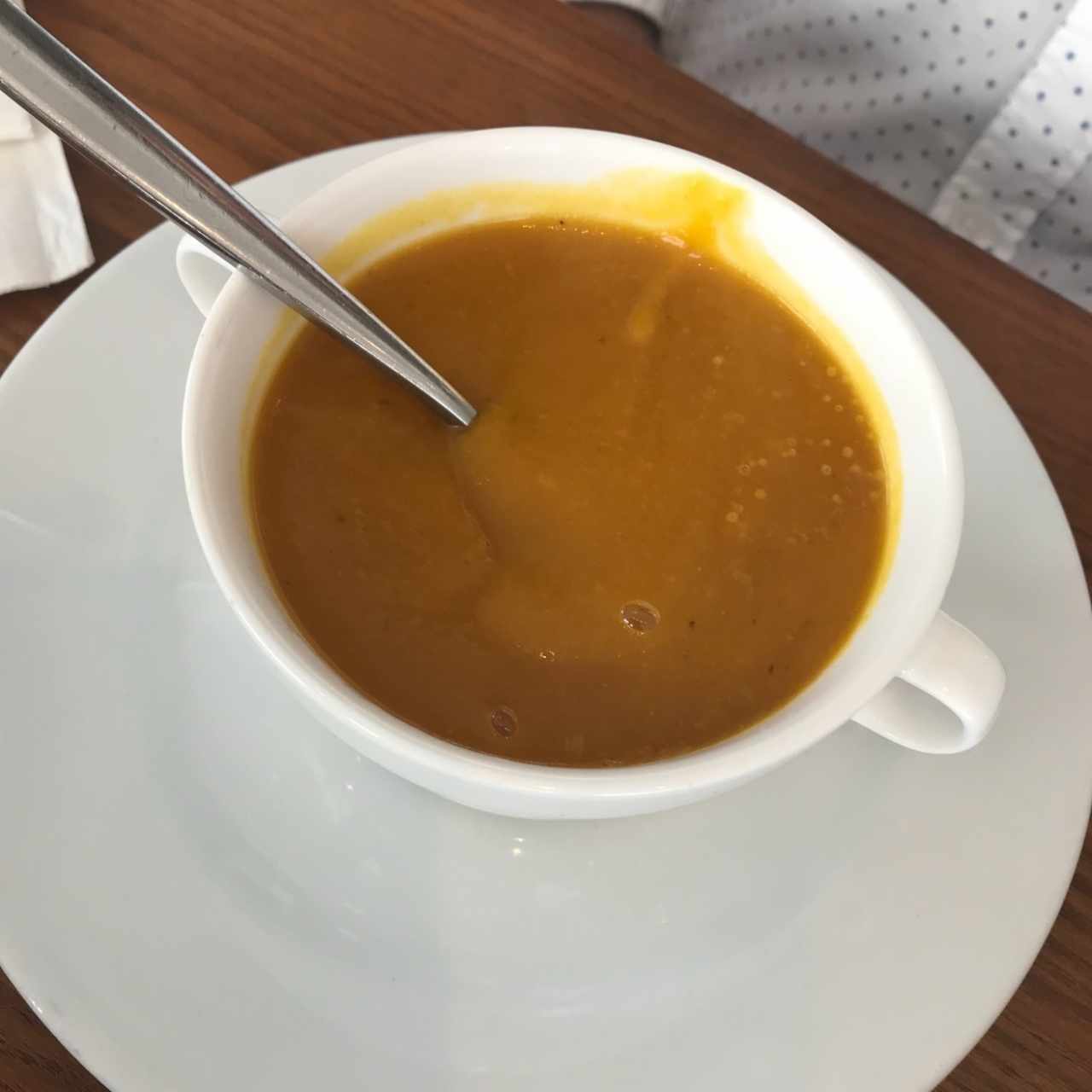 Sopa de zapallo