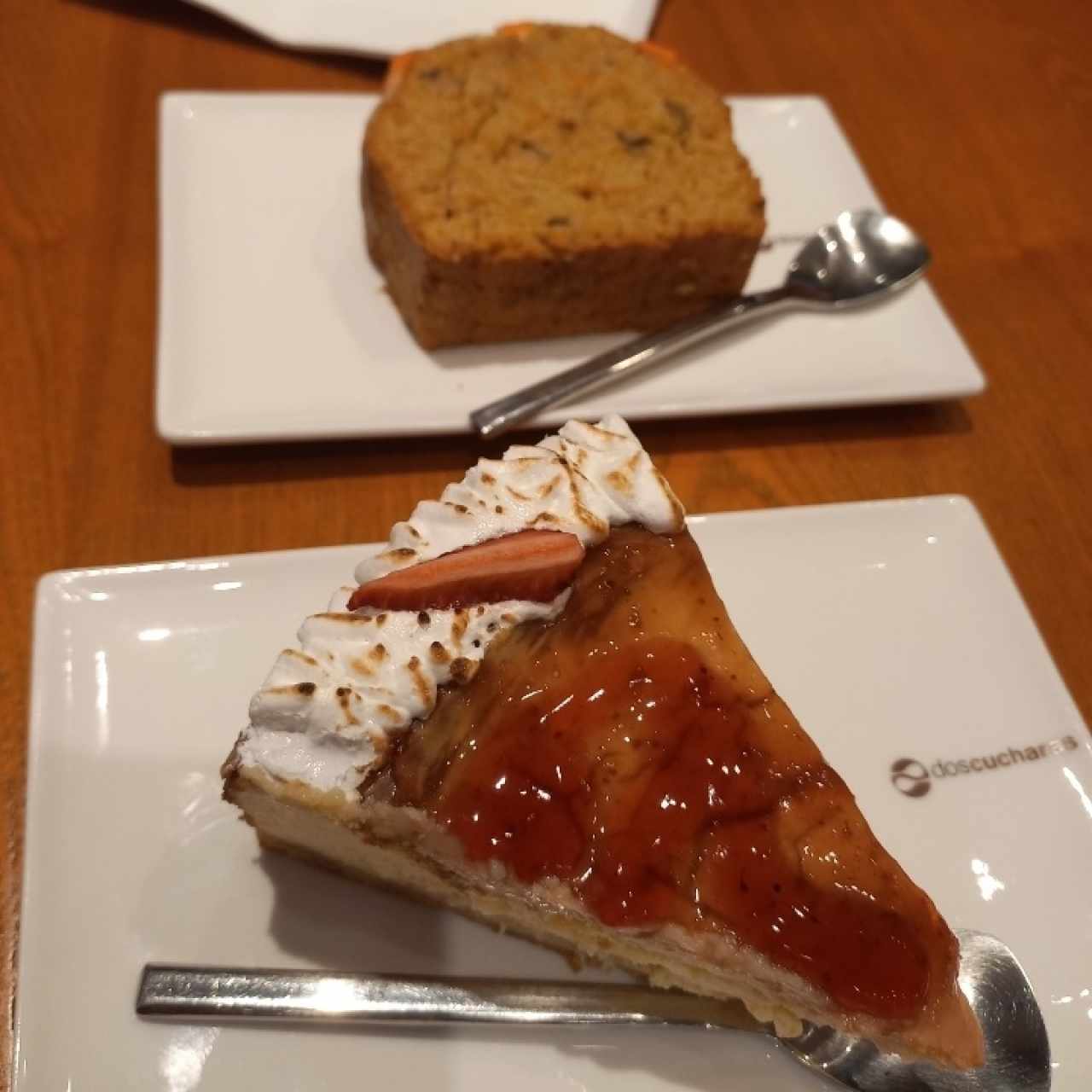 cheesecake y carrot cake
