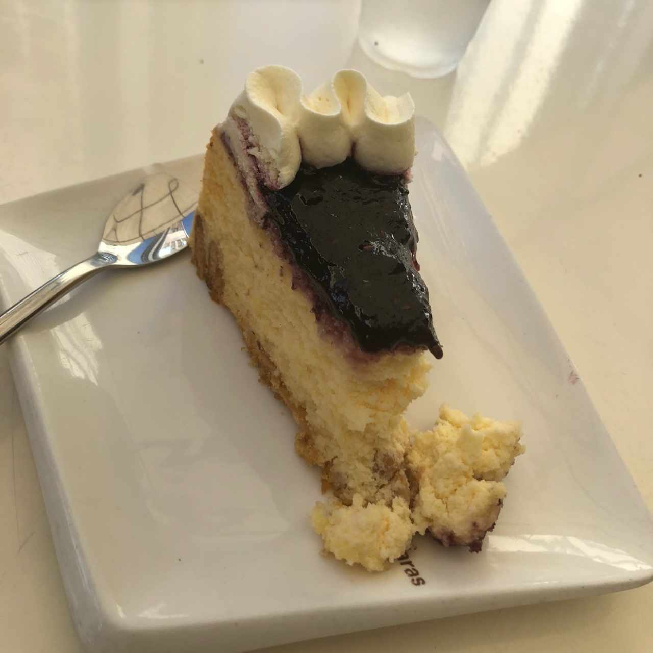 cheesecake de mora