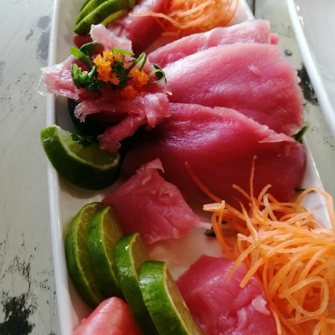 Deliciosos Shashimis - Sashimi Atún Fresco