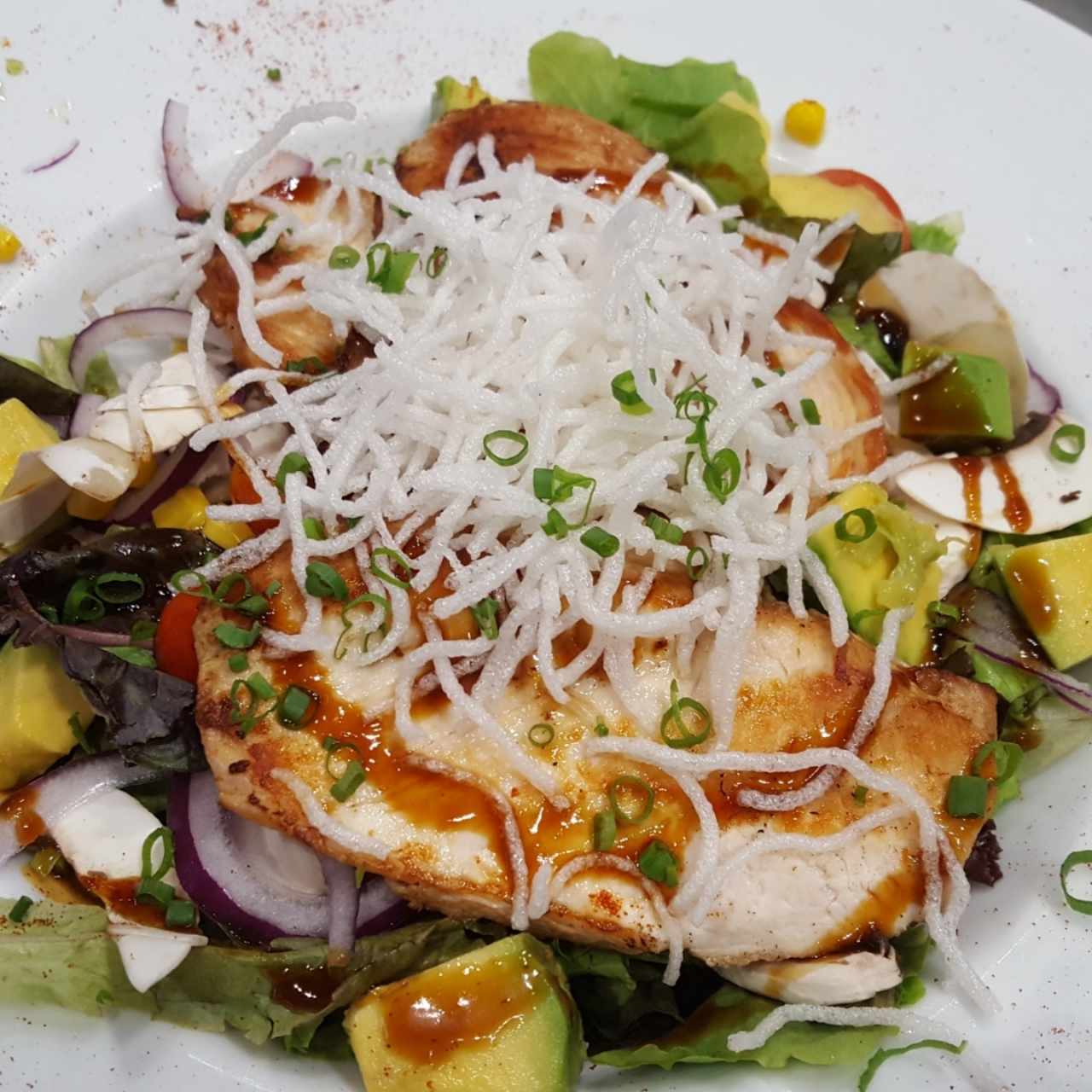 Ensalada Teriyaki