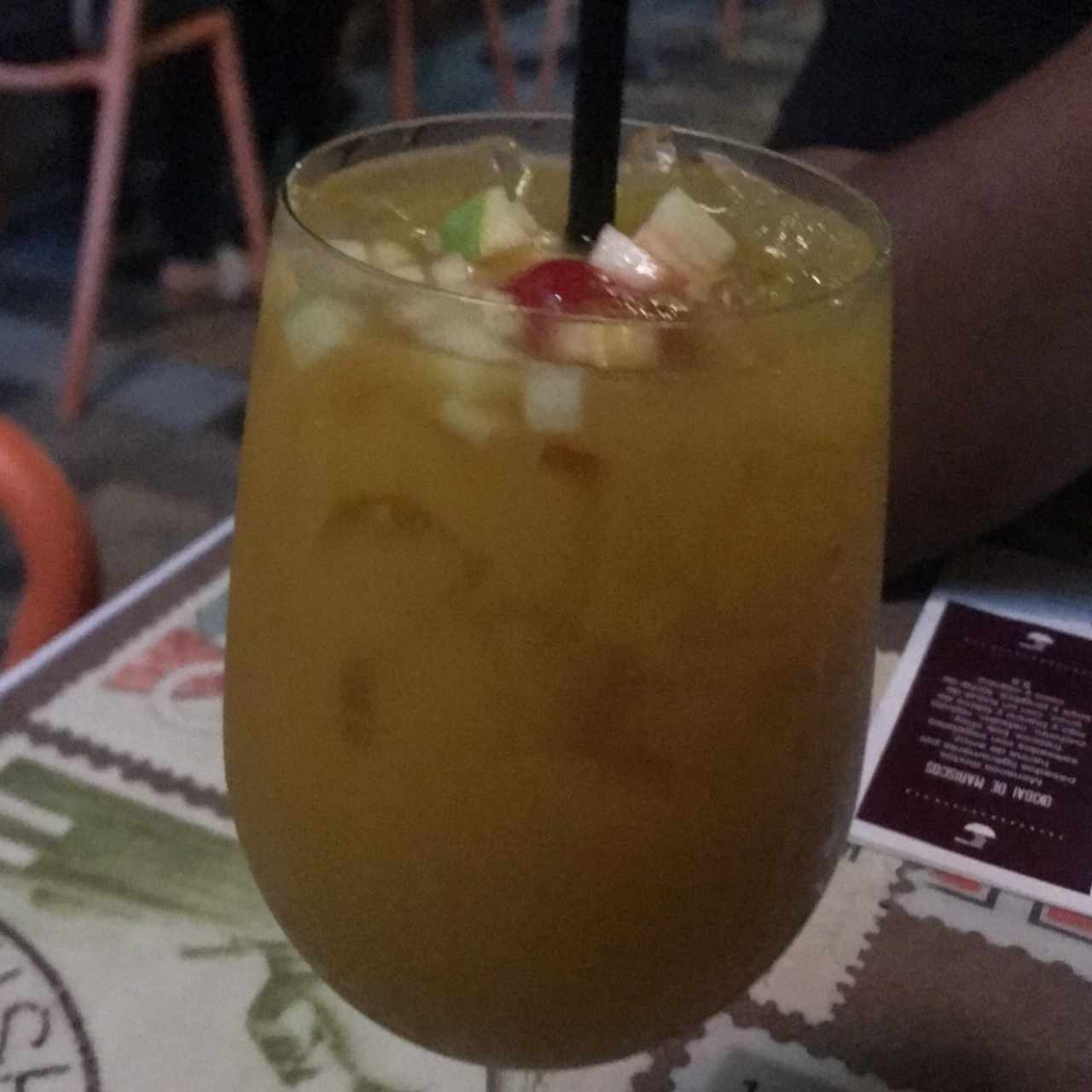 Seductores cocteles - Sangría de mango