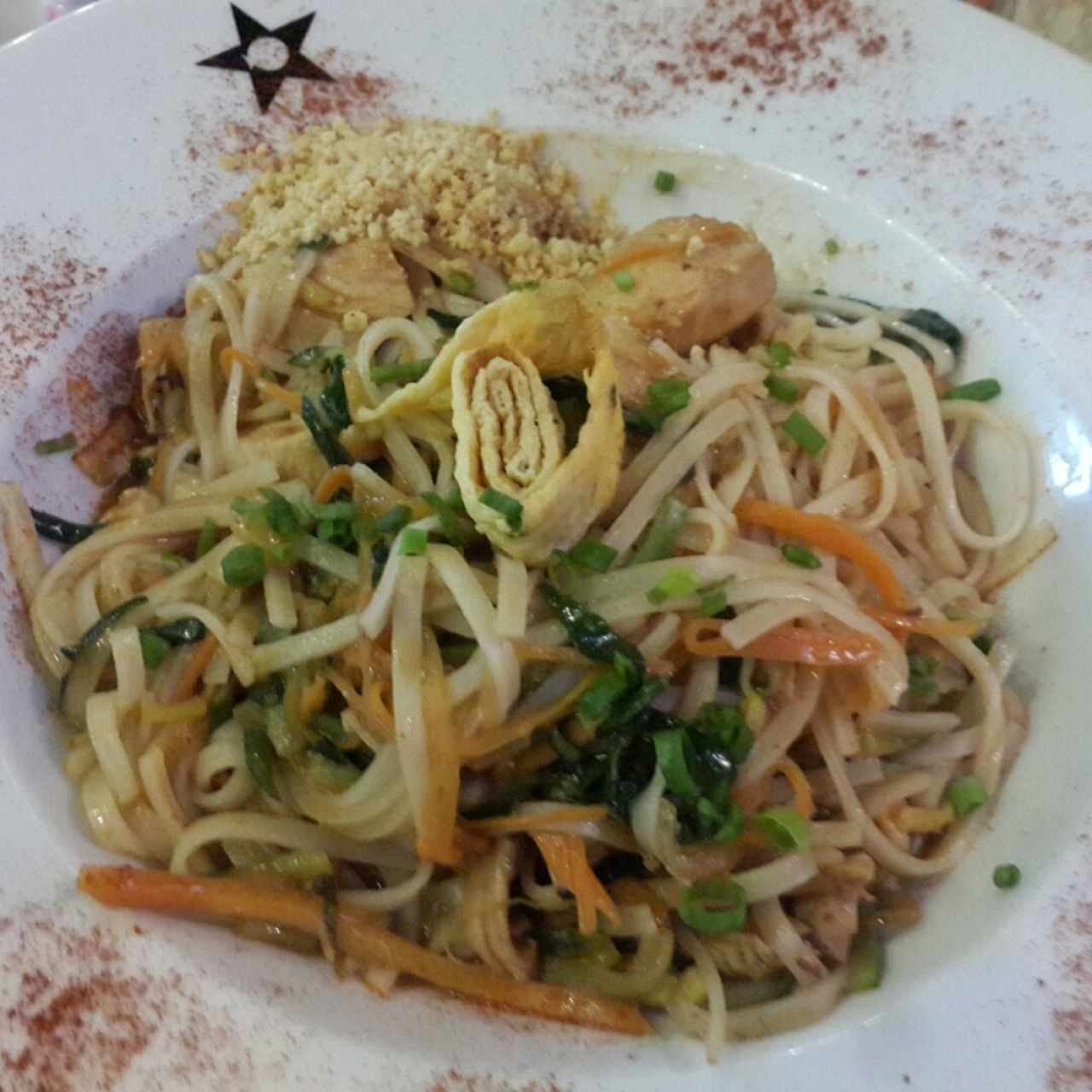 Phad Thai de Pollo