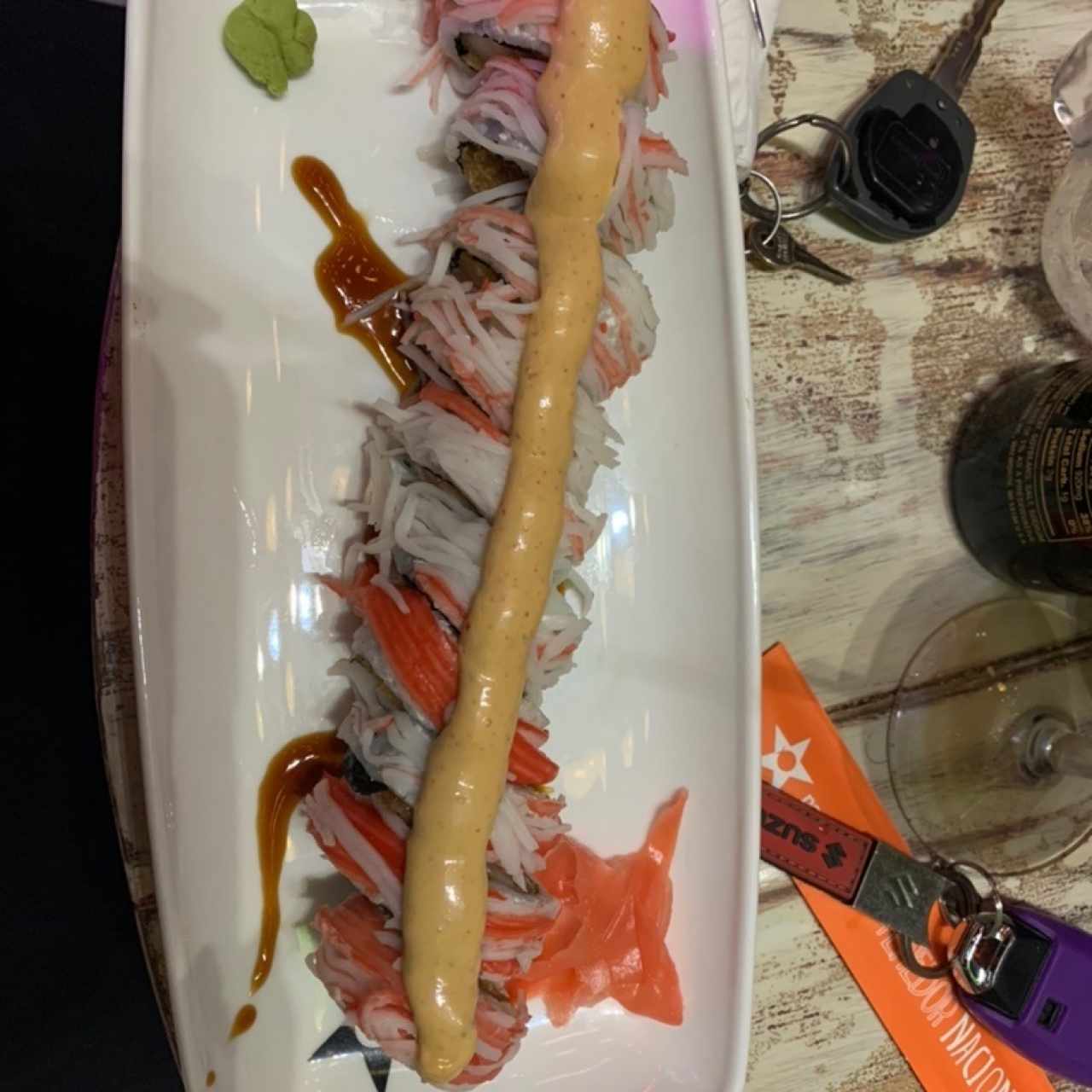 Sushi de cangrejo 