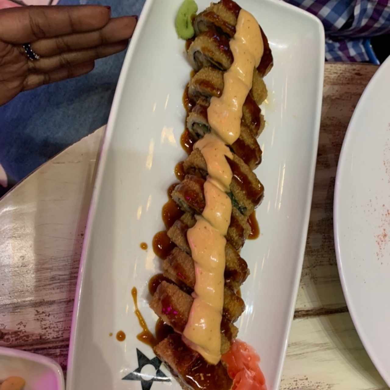 Sushi apanado 