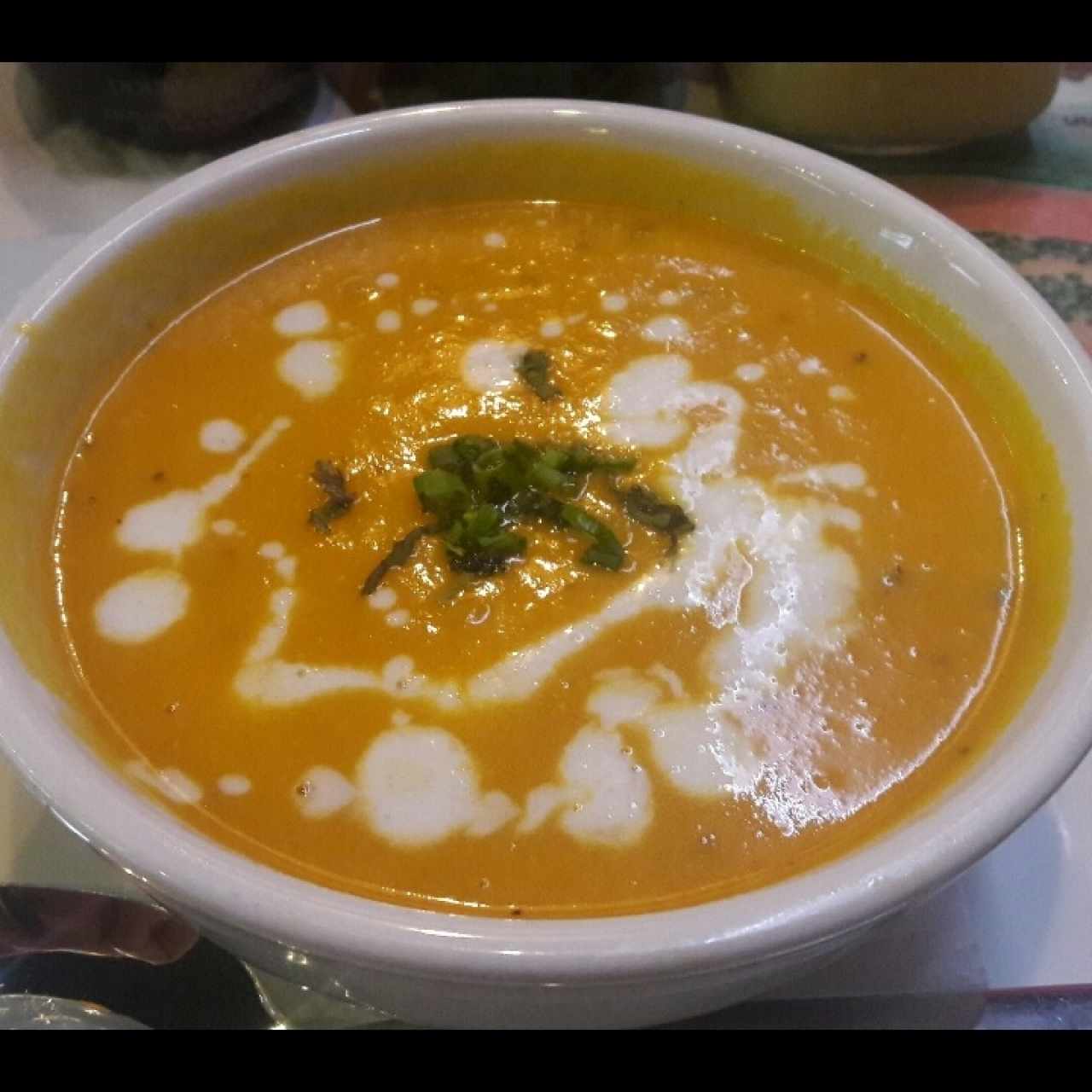 Sagradas sopas - Sopa de zanahoria