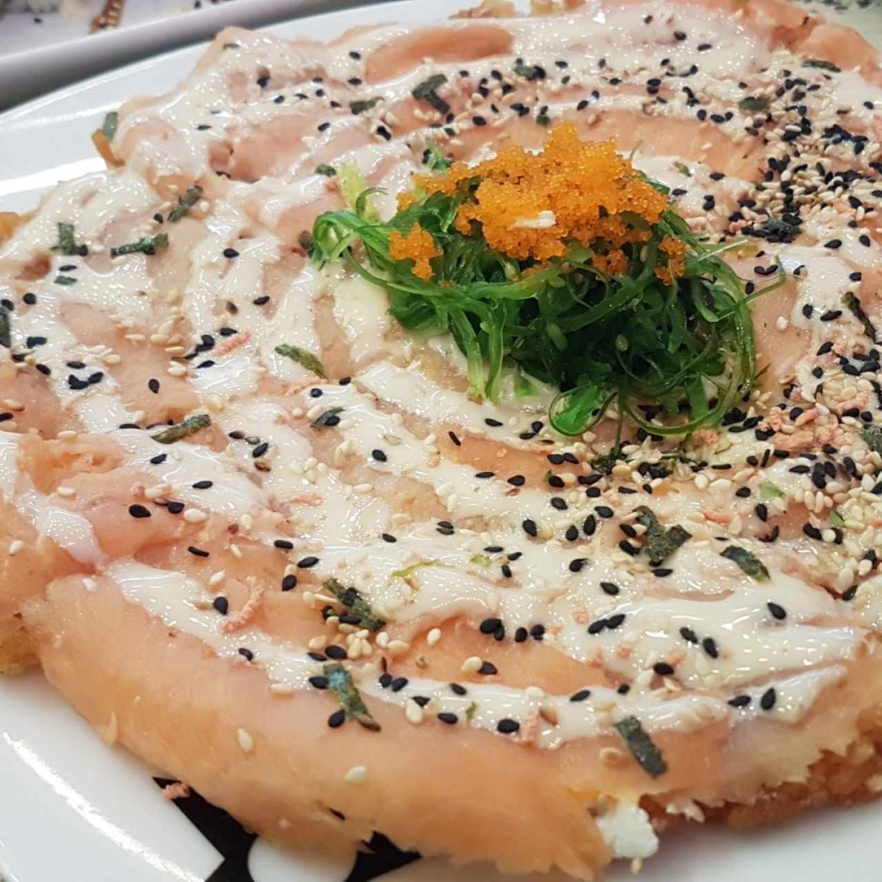 pizza salmon