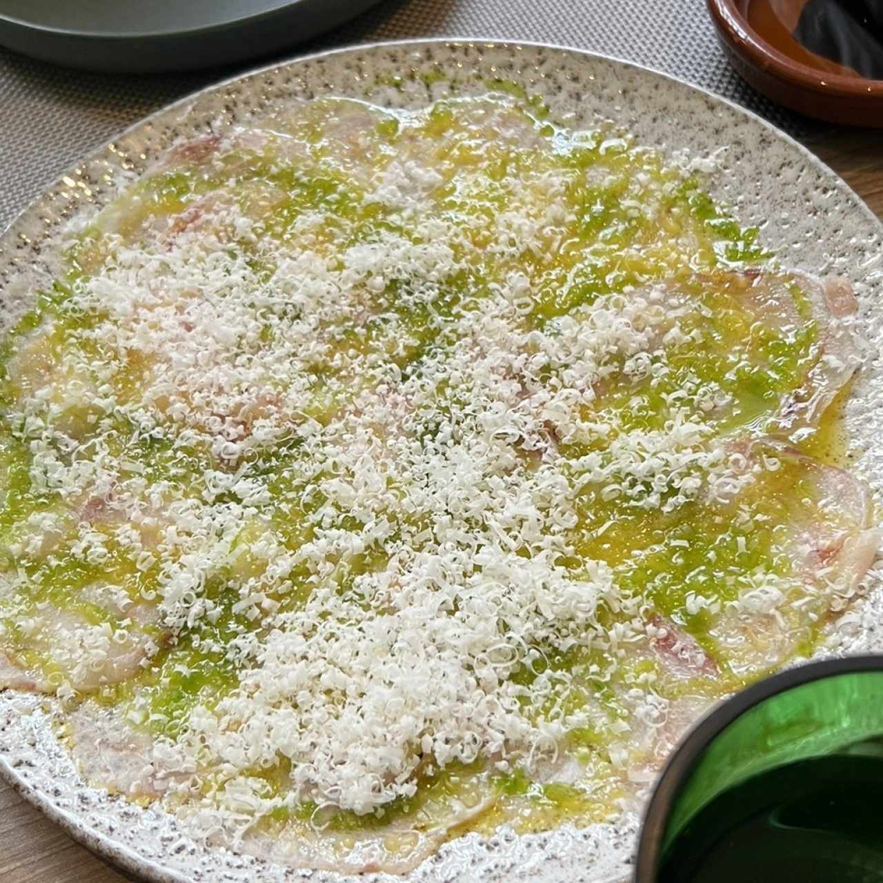 Carpaccio de mero