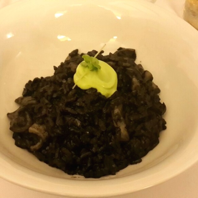 Risotto Negro de Calamares