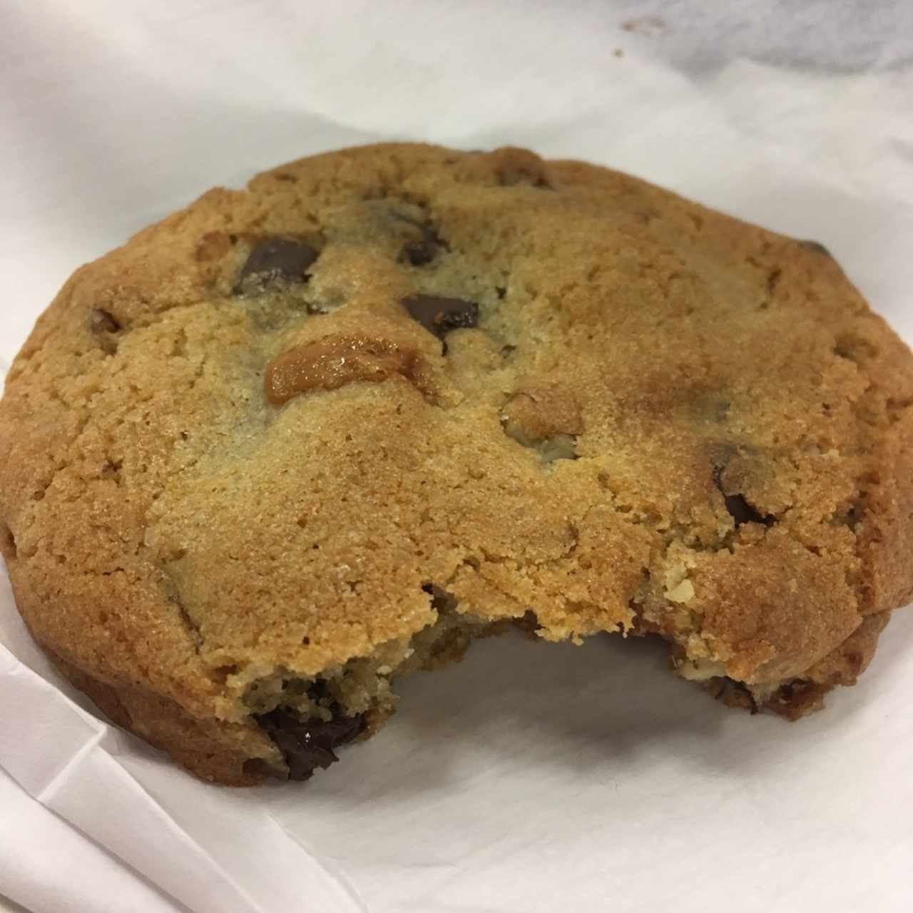 cookie chocochip y caramelo