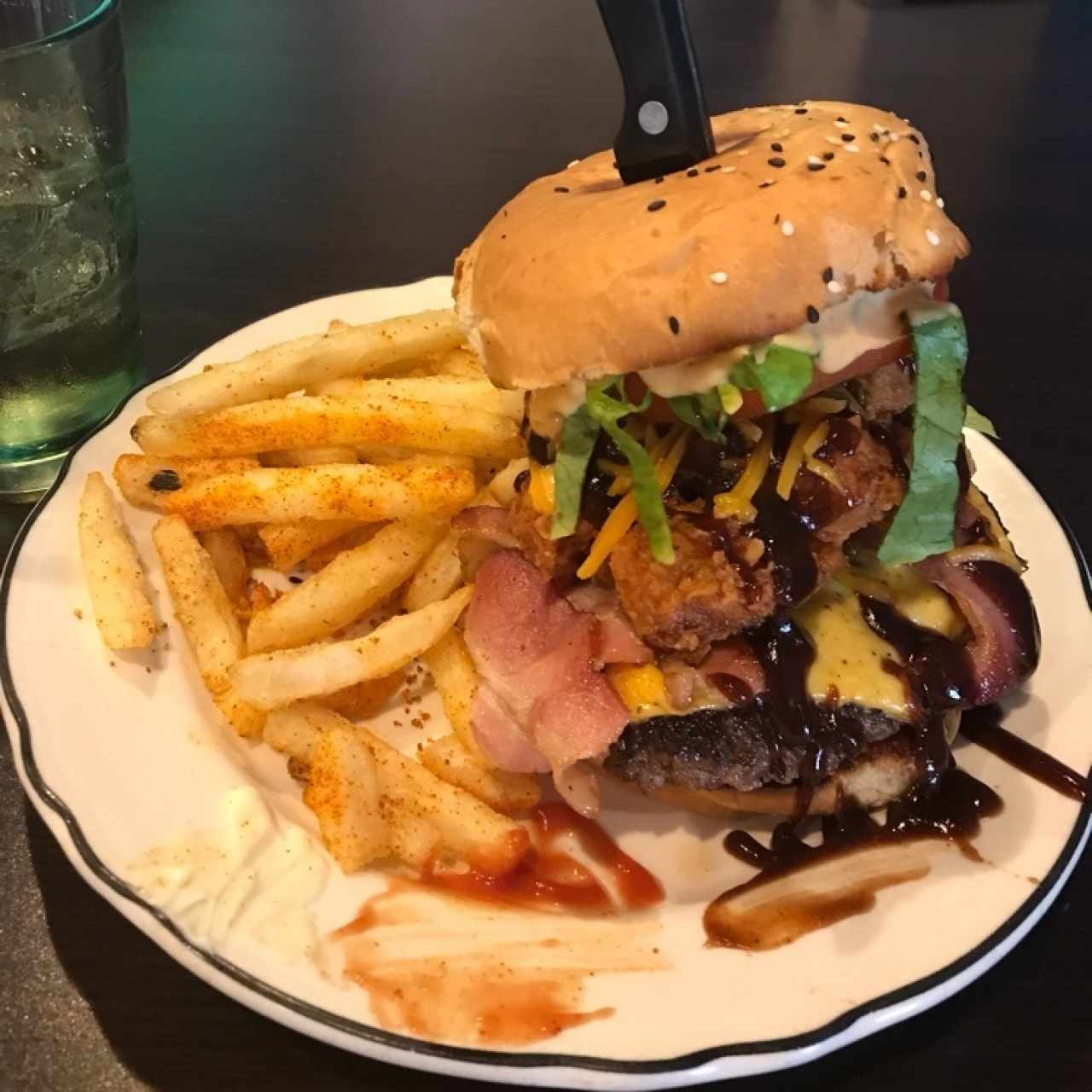 Monster burger