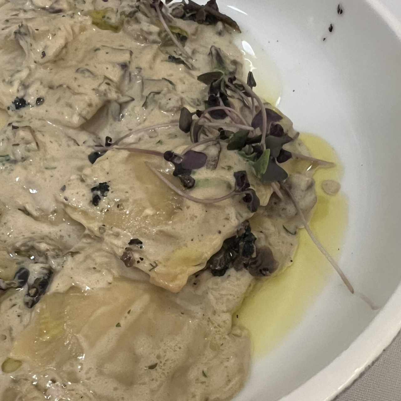 Tortelliini al funghi e tartufo