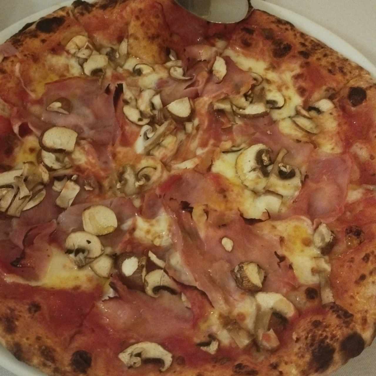 Pizza - Prosciutto e funghi