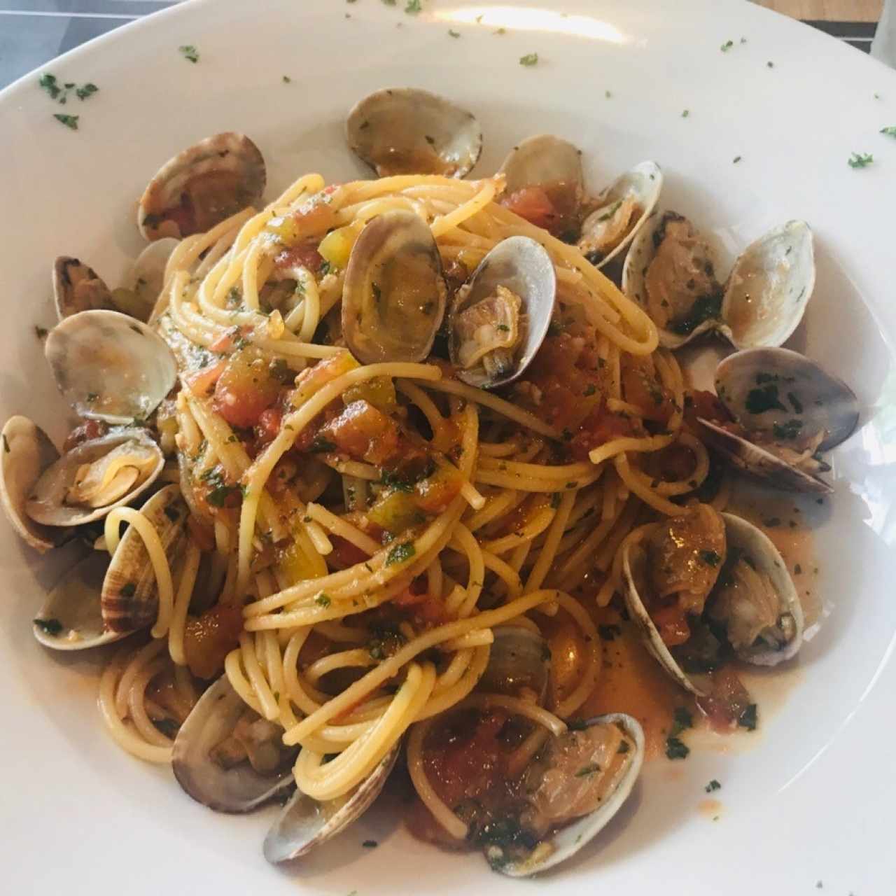 Spaguethi a la Vongole