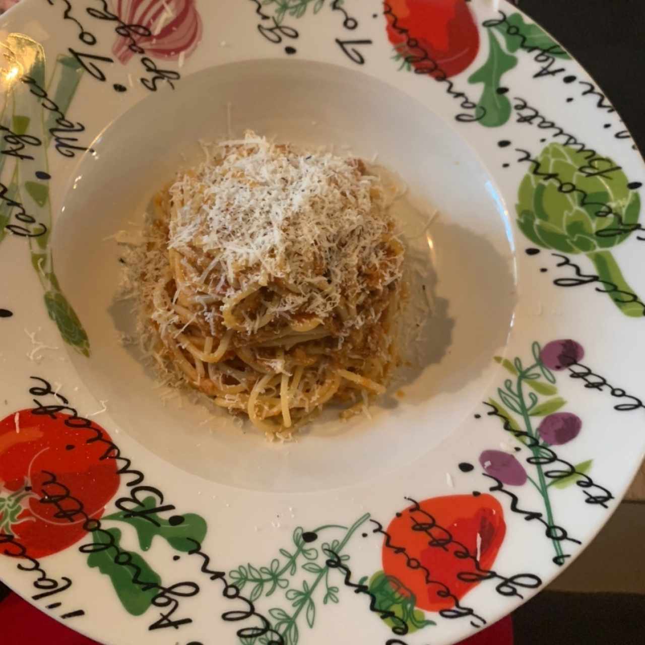 spaghetti a la bolognesa 