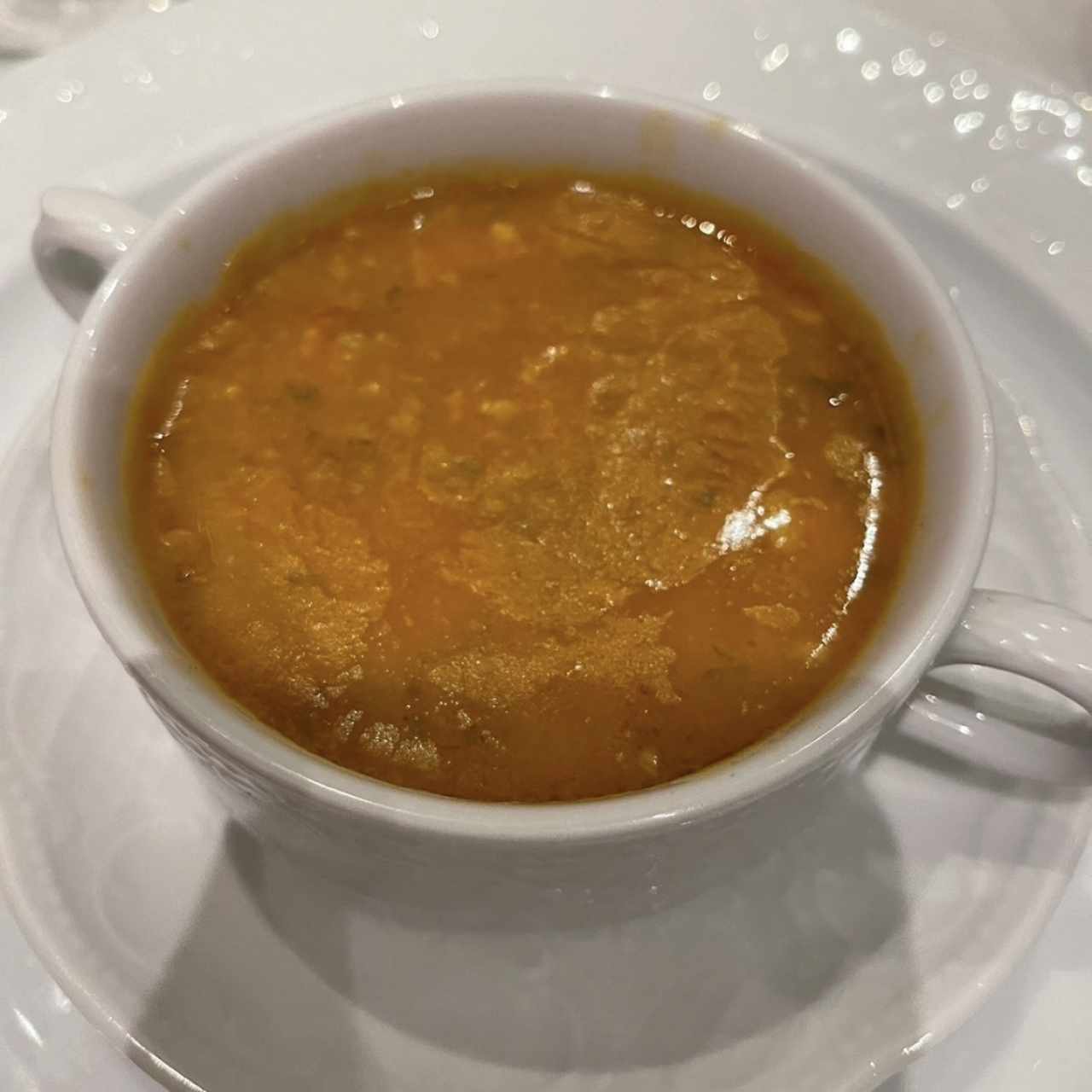 Sopa de frijoles blancos