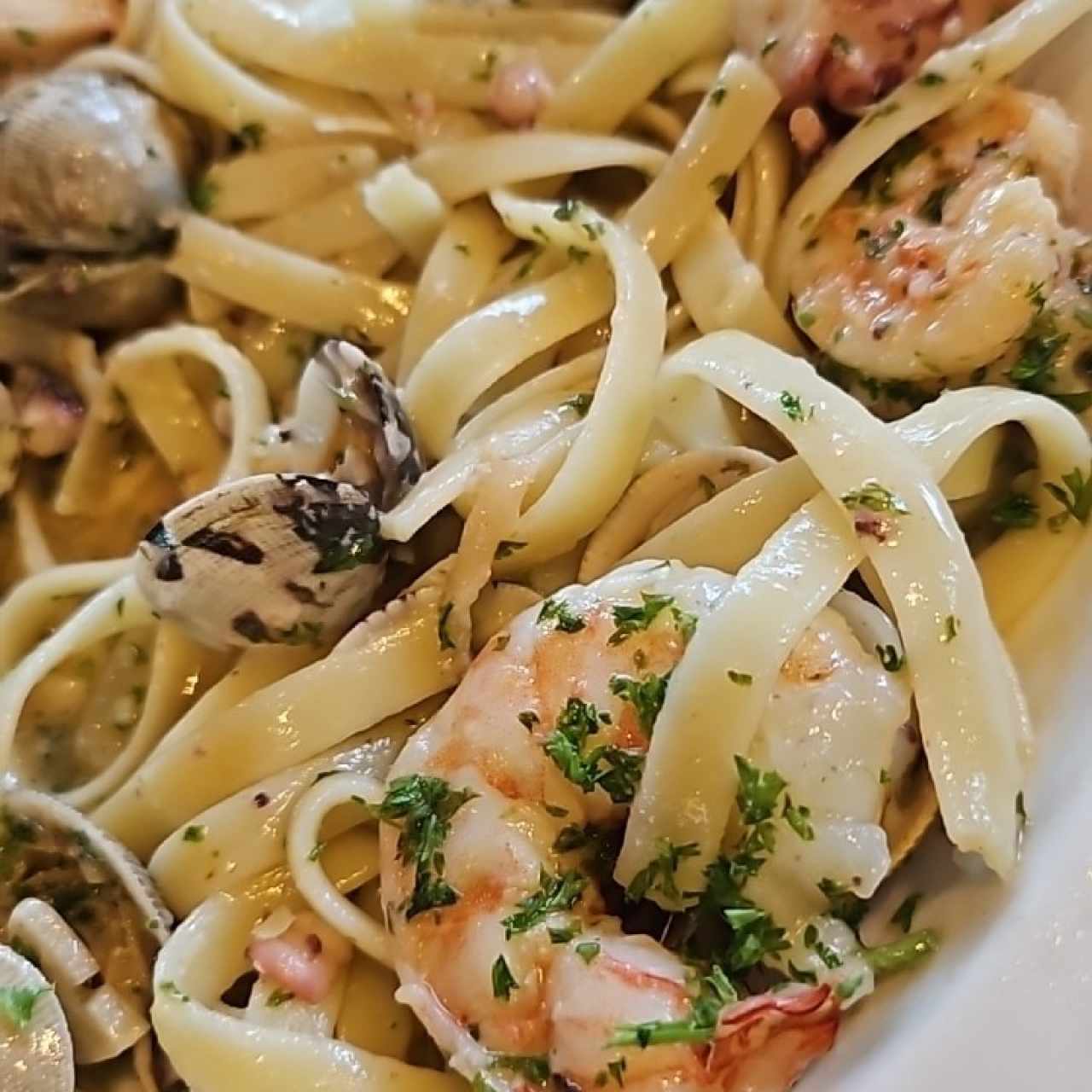 fettuccine frutti di mare