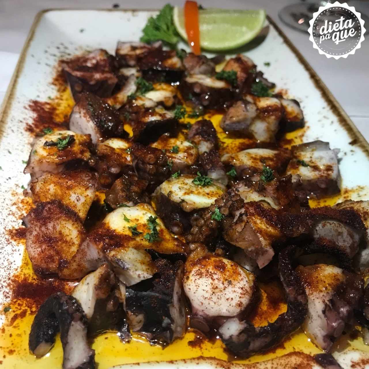 Pulpo a la  Gallega