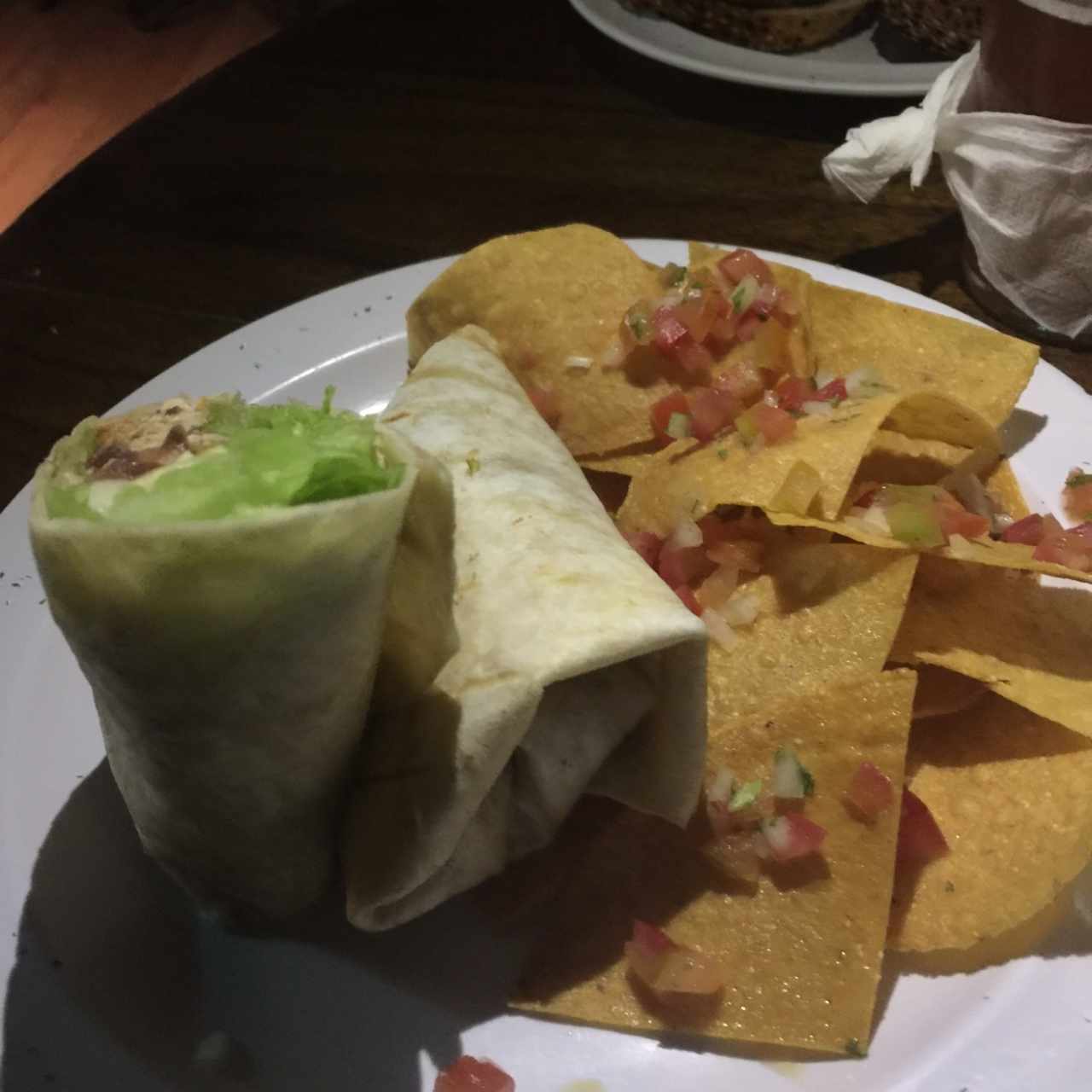 Burrito de pollo